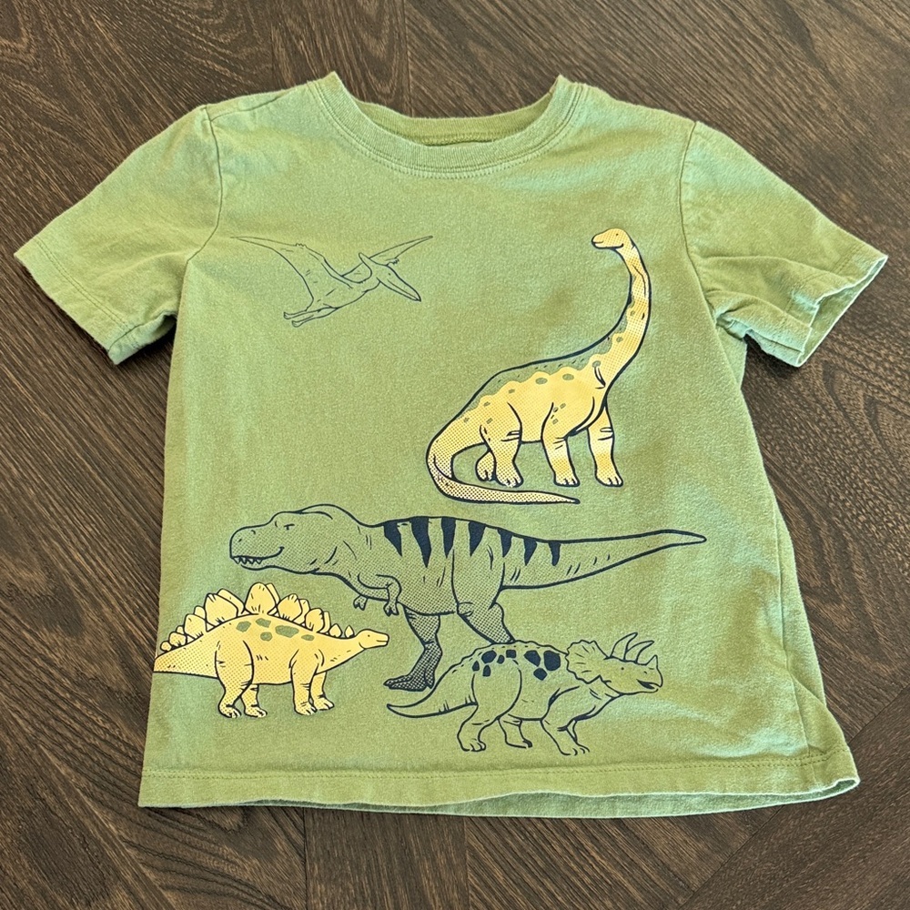 Carter's Dinosaur Adventure Tee Green